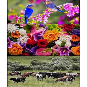Birds, Flowers and Oxen