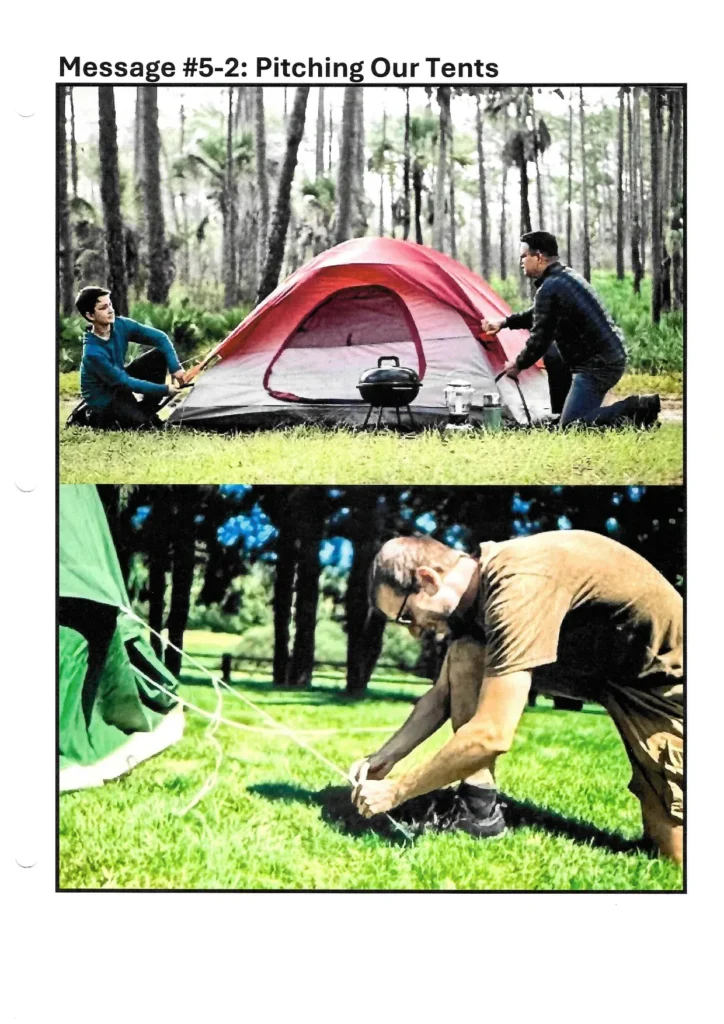 Pitching Our Tents